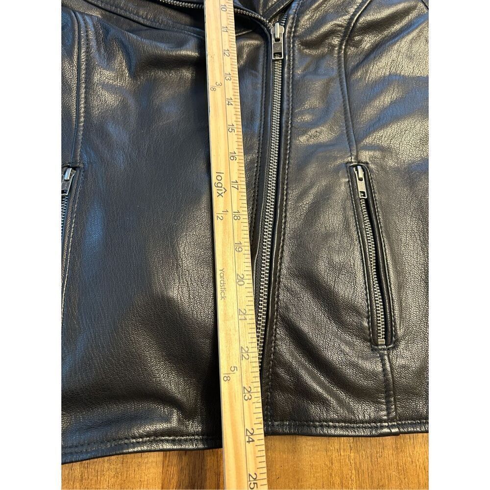 Milwaukee Leather Motorcycle Jacket Zip-Out Liner Women’s Small Black Vented - Picture 13 of 16